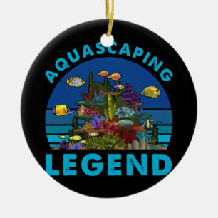 Aquascapsule legend aquarium design for amquarist keramisch ornament