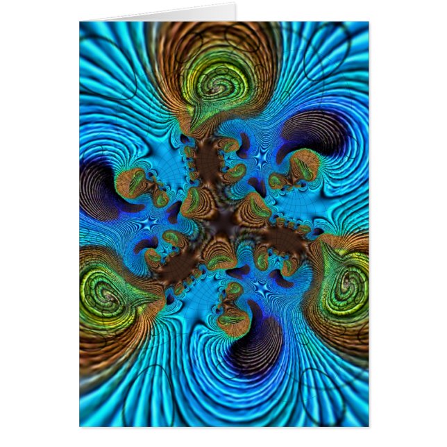 AquaSwirls-kaart (Voorkant)