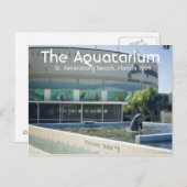 Aquatarium St Pete Beach Floride Carte postale (Devant / Derrière)