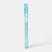 Aquatic Flow - Rippling Water Art Phone Case iPhone 16 Hoesje (Linkerkant)