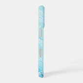 Aquatic Flow - Rippling Water Art Phone Case iPhone 16 Hoesje (Rechterkant)