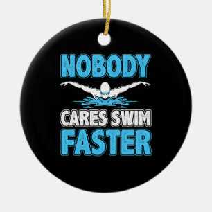 Aquatic Sport Swim Coach Practice Swimmer Swimmer Keramisch Ornament
