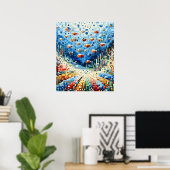 Aquatic Symphony Poster (Thuiskantoor)