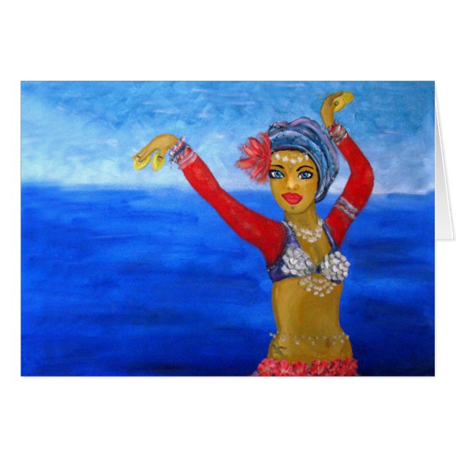 Aquatic Tribe Dancer (Voorkant Horizontaal)