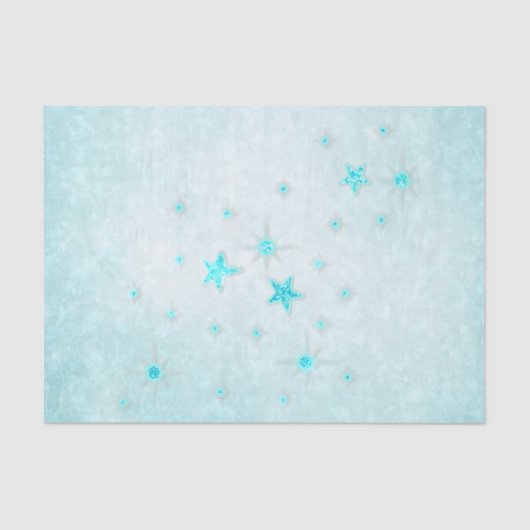 Aquatica 3D Whimsey Baby shower Matching Tissuepapier (Voorkant)