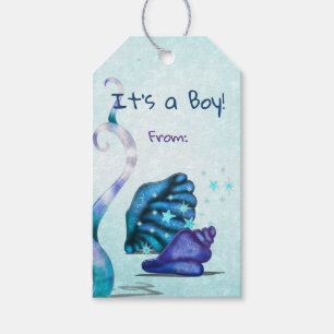 Aquatica 3D Whimsey ITS A BOY Baby shower Cadeaulabel