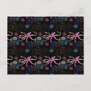 Aquaticaan ocean underwater life 28 briefkaart