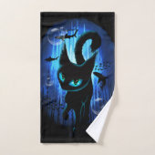 Aquaticat - Surreal Cat in Deep Ocean Fantasy Bad Handdoek (Handdoek)