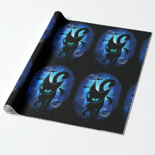 Aquaticat - Surreal Cat in Deep Ocean Fantasy Cadeaupapier