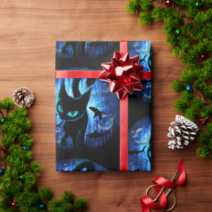 Aquaticat - Surreal Cat in Deep Ocean Fantasy Cadeaupapier