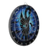 Aquaticat - Surreal Cat in Deep Ocean Fantasy Dartbord (Voorkant Links)