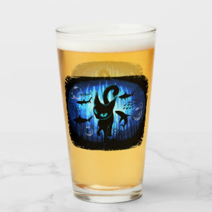 Aquaticat - Surreal Cat in Deep Ocean Fantasy Glas