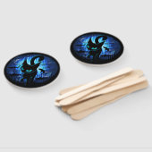 Aquaticat - Surreal Cat in Deep Ocean Fantasy Handwaaier (Niet-gemonteerd)