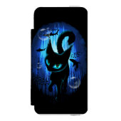 Aquaticat - Surreal Cat in Deep Ocean Fantasy Incipio iPhone Portemonnee Hoesje (Voorkant Agenda)