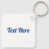 Aquaticat - Surreal Cat in Deep Ocean Fantasy Sleutelhanger (Achterkant)