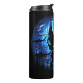 Aquaticat - Surreal Cat in Deep Ocean Fantasy Thermosbeker (Gedraaid links)