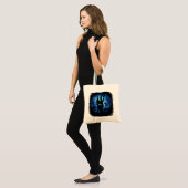 Aquaticat - Surreal Cat in Deep Ocean Fantasy Tote Bag (Voorkant (model))