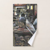 Aquatique, mais baisé avec le vent du désert (Serviette à main)