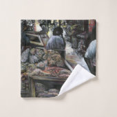 Aquatique, mais baisé avec le vent du désert (Gant de toilette)