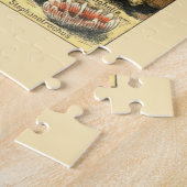  aquatisch leven door Adolphe Millot Legpuzzel (Zijkant)