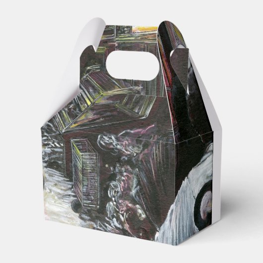 Aquatisch, maar gekust met woestijnwind bedankdoosjes (Voorkant Zijde)