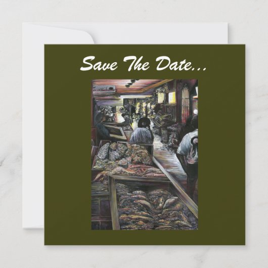 Aquatisch, maar gekust met woestijnwind, Jeruzalem Save The Date (Voorkant)