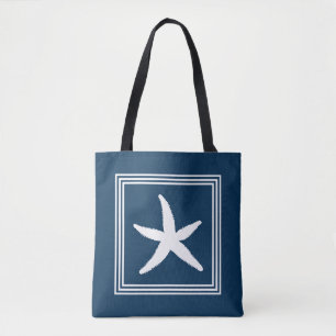 Aquatisch ontwerp tote bag