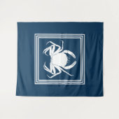 Aquatisch ontwerp wandkleed (Voorkant (horizontaal))