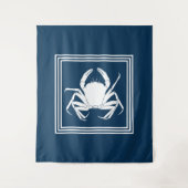 Aquatisch ontwerp wandkleed (Voorkant)