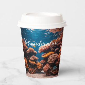 Aquatisch papier cup papieren bekers