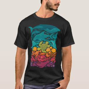 Aquatisch Spectrum : Lichtblauw T-shirt