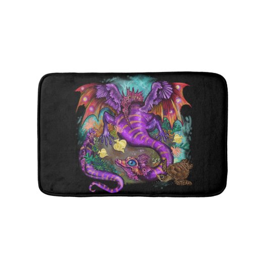Aquatisch Zee Dragon Bath Mat (Voorkant)
