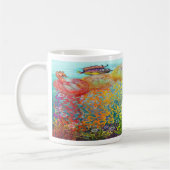 Aquatische Fantasy Koffiemok (Links)