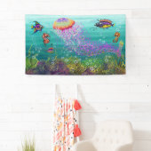 Aquatische Fantasy Spandoek (Insitu)