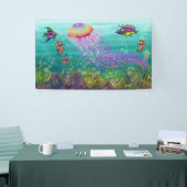 Aquatische Fantasy Spandoek (Beurs)