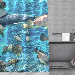 Aquatische Sereniteit Gordijn
