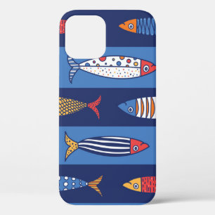 Aquatische Speeltijd: Kinderen Fish Fantasy iPhone 12 Hoesje
