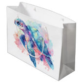 Aquatische vrienden groot cadeauzakje (Achterkant Gekanteld)