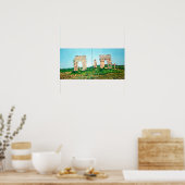 Aqueduct Park Uitzicht Poster (Keuken)