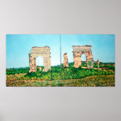 Aqueduct Park Uitzicht Poster (Voorkant)