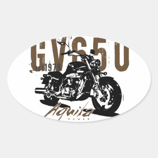 Aquila de adelaar ovale sticker