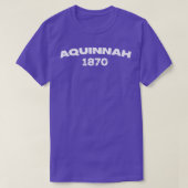 Aquinnah Massachusetts TShirt (Design devant)