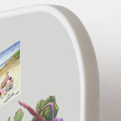 Aquinnah medley sur une raquette de pickleball (Détail gauche)