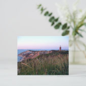 Aquinnah Sunset and Lighthouse Briefkaart (Staand voorkant)