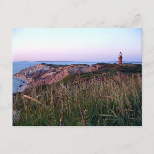 Aquinnah Sunset and Lighthouse Briefkaart (Voorkant)