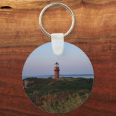 Aquinnah Sunset and Lighthouse Sleutelhanger (Voorkant)