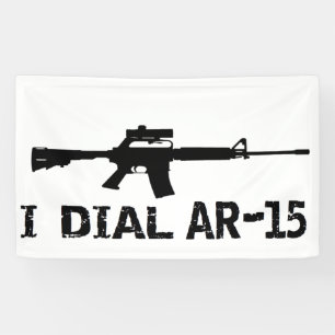 Ar15 2e amendement "I DIAL AR-15" PRO PISTOOL Spandoek