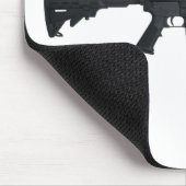 AR15 aanvalgeweer Muismat (Hoek)