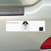AR15 Kruisvormige Botten Bumpersticker (Op auto)