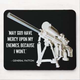 AR15 Muismat - Algemene Patton Quote